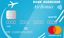 Кредитная карта «Airbonus» от банка «Авангард»